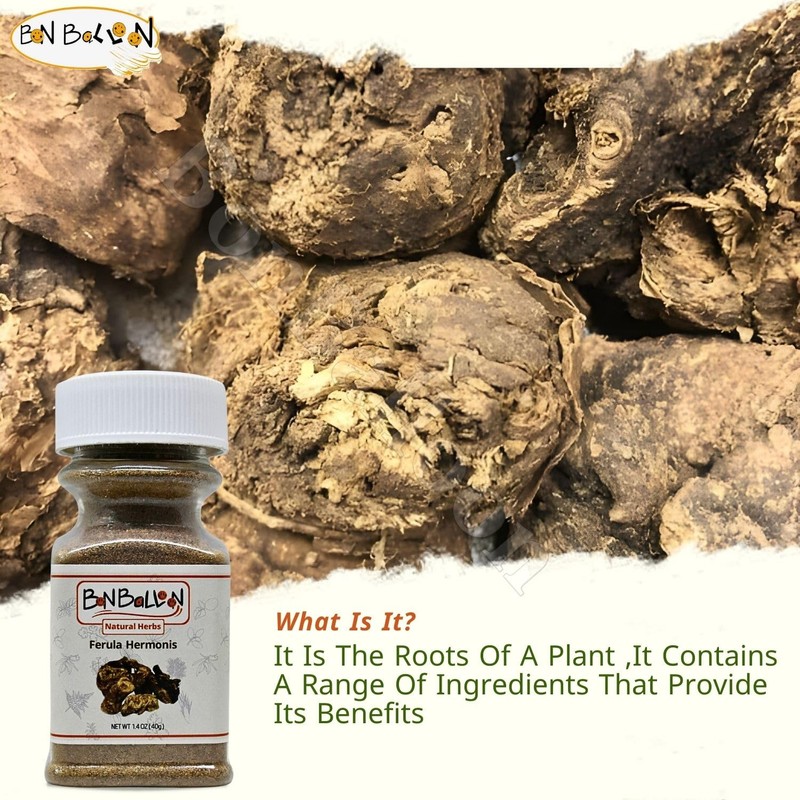 Natural Herbs Ferula Hermonis Sharsh Al Zaloua Powder Ground Premium
