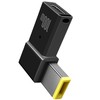 tunghey 2Pack USB-C Female Input to Slim Tip Rectangle Power