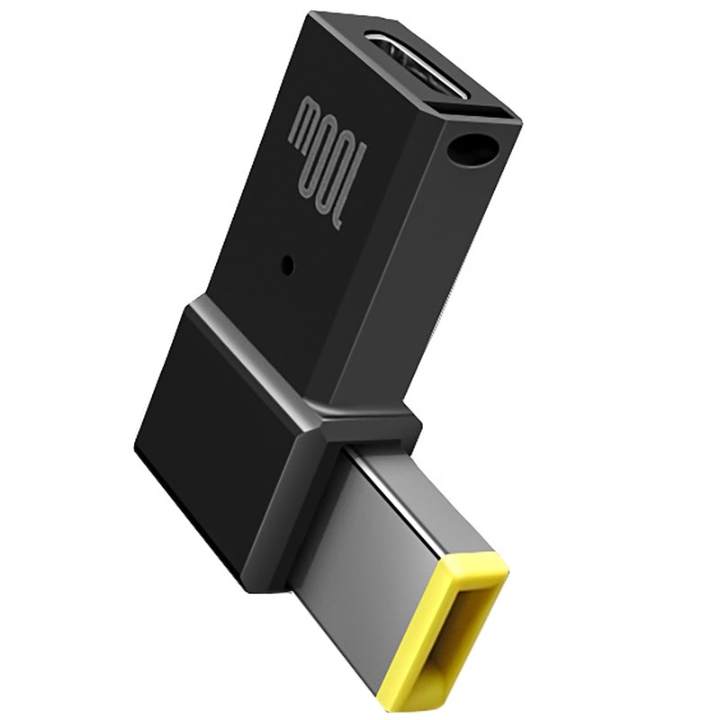 tunghey 2Pack USB-C Female Input to Slim Tip Rectangle Power