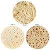 Burritos Tortilla Blanket Giant Round Beach Blanket Soft Comfortable Novelty