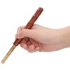 Wooden Handle Edge Oil Pen Brass Edge Dye Roller Applicator
