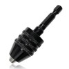 Mesee 0.3-6.5mm Keyless Drill Chuck, Quick Change 3-Jaw Chuck Adapter