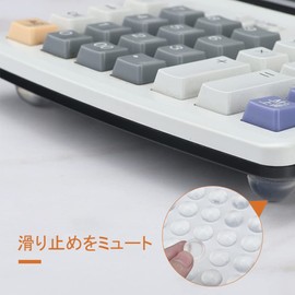 MOMI Doorstop Cushion, Cushion, Rubber, Anti-Slip, Seal, Rubber Feet, 164 Tablets, 2 Sizes, Anti-Slip, Rubber Shock Absorption, Transparent, Cushioning, Vibration, Anti-Slip, Scratch Prevention,