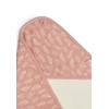 Jollein Hooded Towel Meadow 75 x 75 cm Rosewood