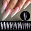 Mouyic Tip Dual Molde Poly Gel 2 Cajas+ 1 Pincel+