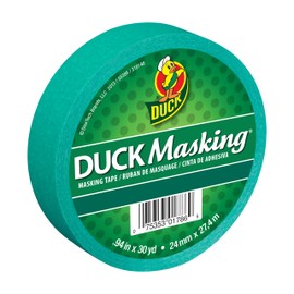 Duck Masking 240820 Green Color Masking Tape, 94-Inch by 30 Yards