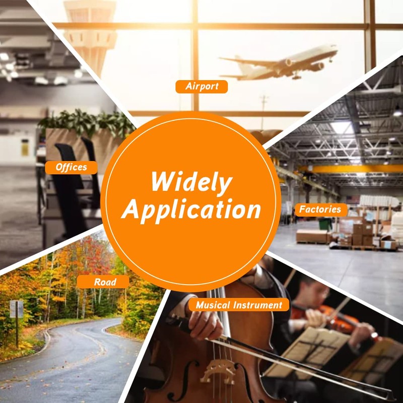 Sound Level Meter Tester Wall Mounted Backlight LCD Display Noise