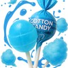 Cotton Candy Mini Lollipops – 65 Count Bulk Candy Pack,