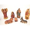 Z1 10 x Christmas Figurines 12.5cm Nativity Figures Animals Nativity