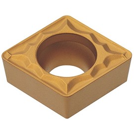Korloy Carbide Insert, Insert #: CCMT 32.51 HMP (Pack of 10)