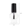 TRIXES 6x Empty Heart Shaped Nail Varnish Bottles