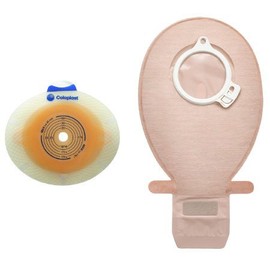 Coloplast Urostomy Pouch Soft Convex, Trim to Fit Transparent