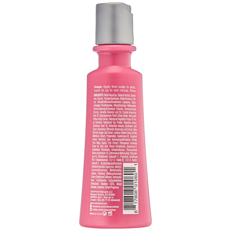 ColorProof Color Care Authority CrazySmooth Anti-Frizz Conditioner, 2 fl. Oz.