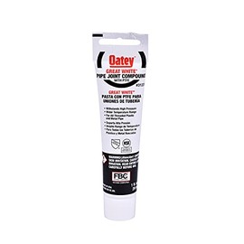 Oatey 31229 1 Oz Great White Pipe Joint Compound With Tfe