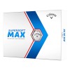 Pelotas De Golf Supersoft Max, 12 Unidades Blanco