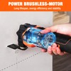 ValueMax 20V Cordless Oscillating Tool with Battery, 3.6°Oscillation Angle Oscillating