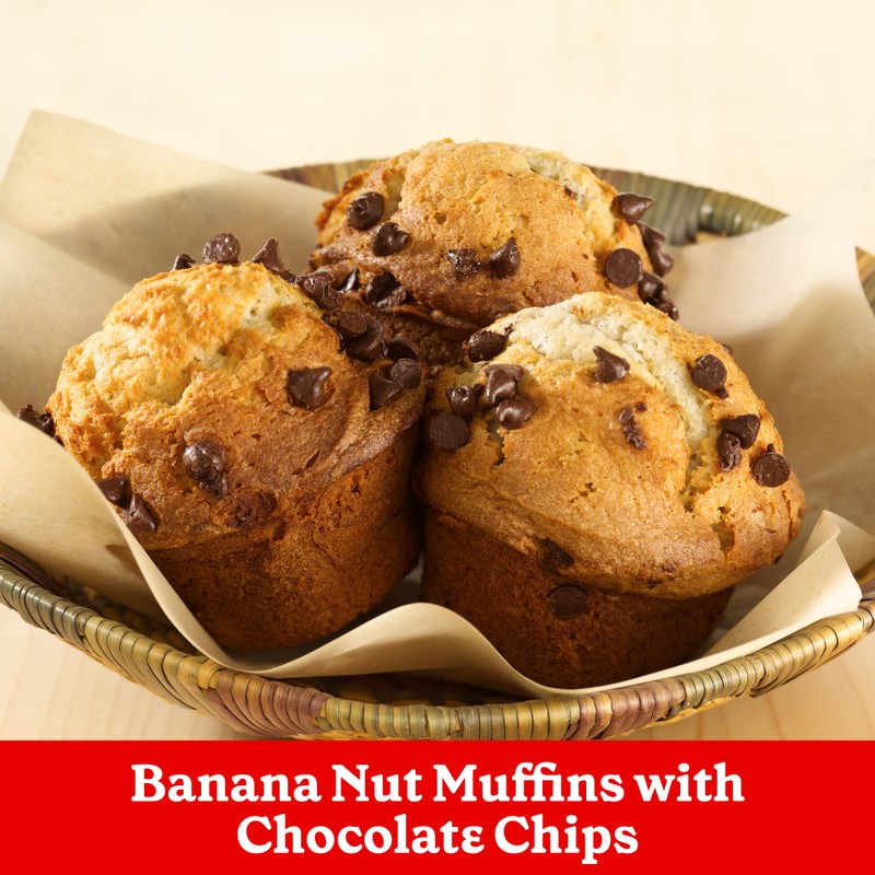 Betty Crocker Banana Nut Muffin Mix, Made With Walnuts, 6.4