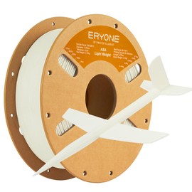 ERYONE Light Weight ASA Filament 1.75mm UV&Weather Resistant, ASA 3D Printing Filament Perfect for Printing Outdoor Functional Parts, 750g Spool (1.65 LBS), White