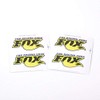 4PCS PVC Fox Shock Absorber Sticker Decal for 1/7 Traxxas
