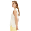 TOM TAILOR Denim Women's Crewneck Sweater Vest, 10348 Gardenia White