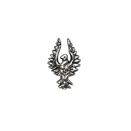 Antique Pewter Phoenix Mini Pin A104MP