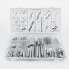 200PCS Spring Assortment Kit, Zinc Plated Extension and Compression Spring