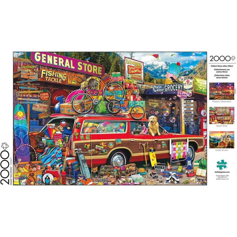 Buffalo Games - Aimee Stewart -Family Vacation - 2000 Piece