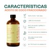 COSTANZA - HEBBE Aceite de Coco Fraccionado 500 ml |