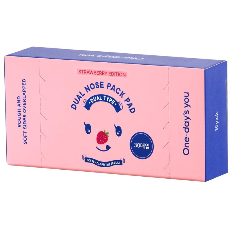 One-day's you Strawberry Edition Nose Peeling Set (100ml+30pcs)