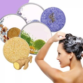 Universo en Linea Shampoo Reparador Natural En Barra Estuche Metálico 1pz