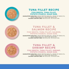 Applaws Applaws Natural Wet Cat Food in Gravy, Limited Ingredient Canned Wet Cat Food, No Additives, Made with Natural Ingredients, Fish Selection in Gravy Cans (12 x 5.5oz Cans)
