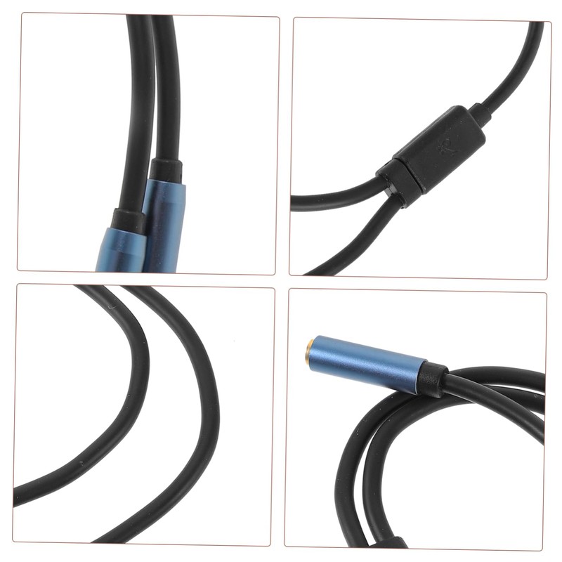 CAXUSD 1pc Headphone Audio Splitter y Adapter Cable Compact Earphone