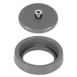 Pre Rinse Sprayer Repair Kit for Most 1.42 GPM Commercial Sink Faucet Replacement Spray Face, Bumper, and Screw Repair Kit Grey