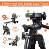 GOYERRNES Handheld Anemometer with Tripod, for Wind Speed Temp Humidity,
