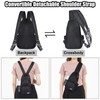 Geestock Crossbody Sling Bag for Men & Women,Convertible Cross Body