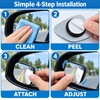 2PCS Blind Spot Mirrors for Cars – Adjustable Wide Angle