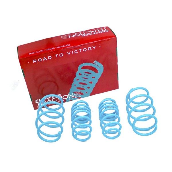 Godspeed LS-TS-MA-0015 Traction-S Sports Lowering Springs, Reduce Body Roll, Improved