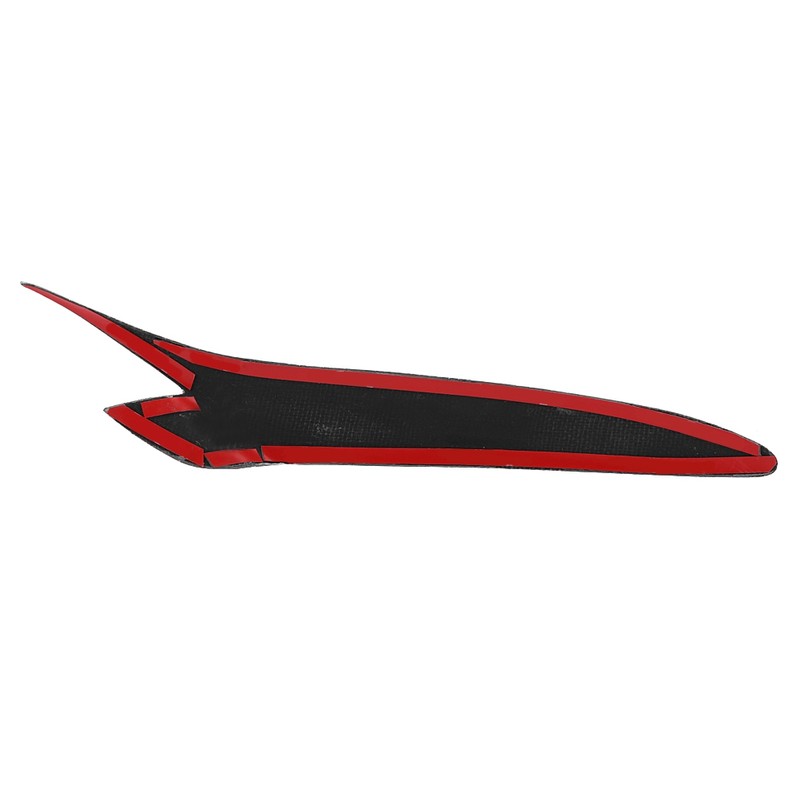 1 Pair Car Real Carbon Fiber Headlight Eyebrow Eyelid Trim