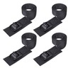 Ayaport Adjustable Cam Buckle Lashing Straps 6ft 4pack Tie Down