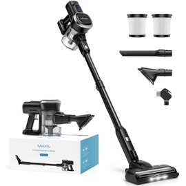 Lubluelu Lubluelu Cordless Vacuum Cleaner, Max 50 Mins Runtime, Stick Vacuum with Touch Screen,Lightweight Vacuum for Carpet, Home Hardwood Floor and Pet Hair.