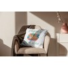 WarmherzIch Papas Chill Corner Cushion Cover with Filling 45 cm