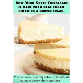 Andy Anand Luxurious 9-Inch Gluten Free New York Cheesecake - Fresh California Cream Cheese, Freshly Baked, Velvety Rich & Silky Smooth Texture, All-Natural Ingredients, Rich & Silky Gourmet (2 lbs)
