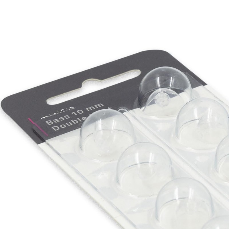 Hearing360 MiniFit Bass Double Vent Dome Hearing Aid Domes Compatible