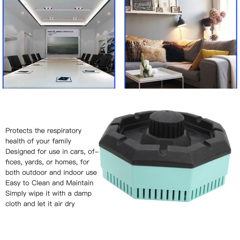Smokeless Ashtray USB Rechargeable Multifuntional Easy to Clean Ash Tray