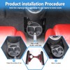 Gear Shift Organizer Tray Compatible with Fiat 500 2007-2024,Cup Holder
