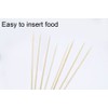HTB HTB-BS30 Round Hard Sterile Bamboo Skewers, 11.8 inches (30