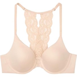 Victoria's Secret Perfect Shape Push Up Bra, Full Coverage, Padded, Smooth, Bras for Women, Body by Victoria Collection (US, Cup Band, 32, D, 36, Champagne)