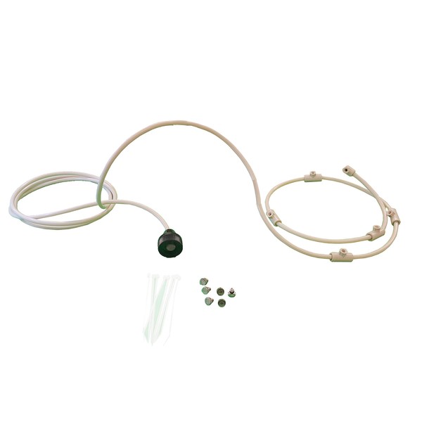 Low Pressure Misting Fan Kit- 25 inch Diameter- 6 Nozzle