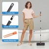 Scrub Brush with Long Handle, Floor Scrub Brush Squeegee Broom