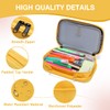 Pencil Case, VASCHY Large Pencil Pouch with Multi-compartments for School,